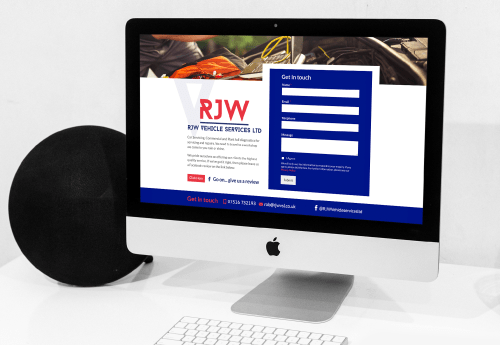 Website Landing Page Design