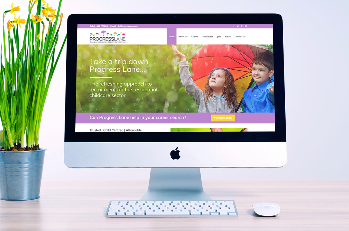 Progress Lane Website Design