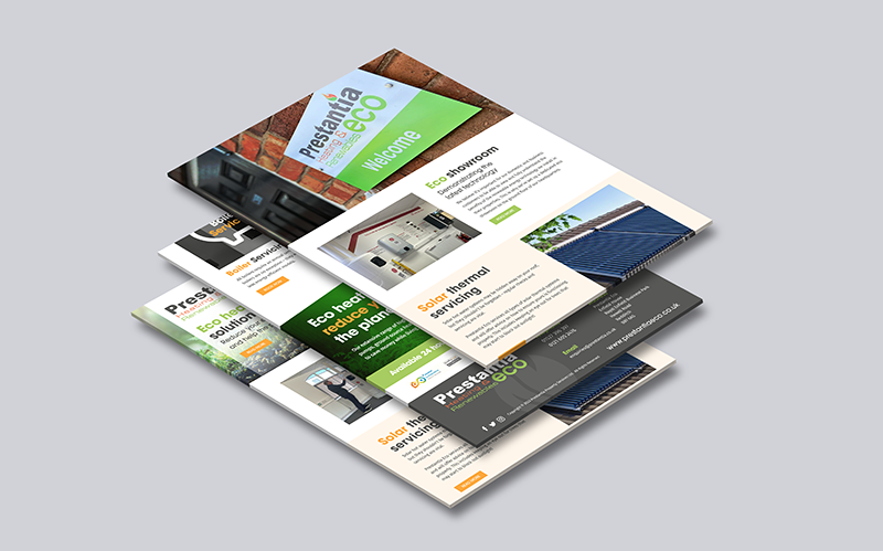 Prestantia Newletters Design